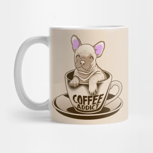 Puppy and Coffee Addict Mug